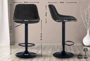 Tabouret de bar Loft Noir