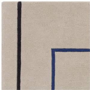 Tapis moderne pure laine fait main FRAME 160 x 230 cm