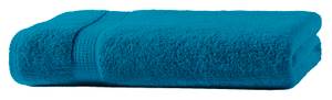 Handtuch petrol 50x100 cm Frottee Blau - Textil - 50 x 1 x 100 cm