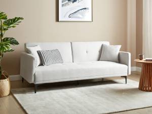 Schlafsofa LUCAN Beige - Schwarz - Creme