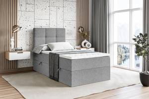 Boxspringbett  MARCE Hellgrau - H3