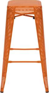 Barhocker Fletcher 4er Set Orange