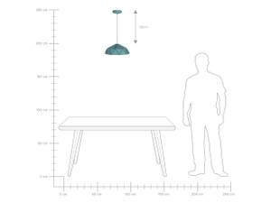 Lampe suspension SENIA Bleu - Turquoise