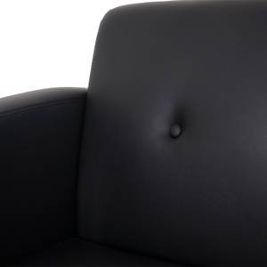 Sessel C19 Erweiterbar Schwarz - Kunstleder - 72 x 82 x 72 cm