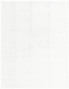 Tapis St. Gallen Solid Blanc - 240 x 305 cm