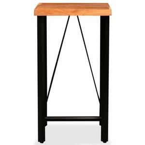 Bar-Set(3-teilig) 275129 Braun - Metall - Massivholz - Holzart/Dekor - 60 x 107 x 60 cm