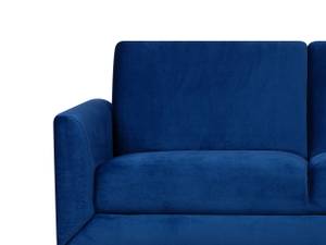 3-Sitzer Sofa FENES Blau - Marineblau - Silber