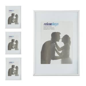 Cadres photo 20 x 30 cm lot de 4 Blanc