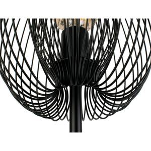 Lampadaire Lucid Noir - Métal - 22 x 150 x 22 cm