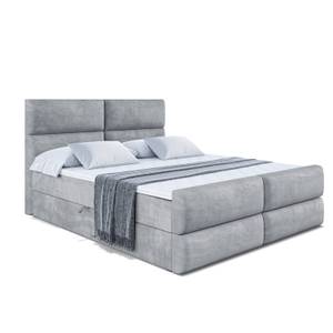 Boxspringbett BOXI3-Z Hellgrau - Breite: 120 cm - H4