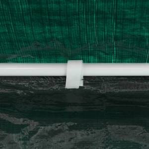 Paroi latérale tonnelle lot de 2 vert Vert - Blanc - Matière plastique - 300 x 200 x 1 cm