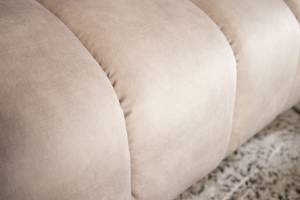 Sofa NOBLESSE Beige - Schwarz - Cremeweiß