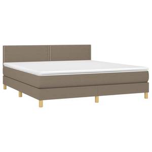 Boxspringbett 3017288-8 Taupe - Breite: 160 cm