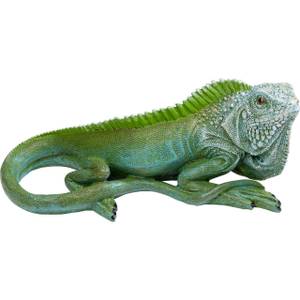 Deko Figur Lizard Grün - Kunststoff - 21 x 9 x 9 cm