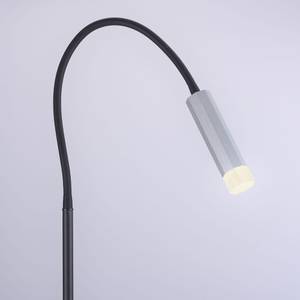 LED Stehlampe PURE GEMIN Grau - Metall - 35 x 126 x 35 cm