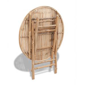 Ensemble de mobilier de jardin Marron - Bois massif - 80 x 70 x 80 cm