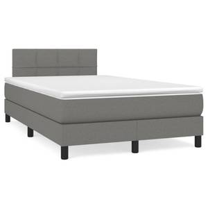 Boxspringbett 3017287-11 Dunkelgrau - 123 x 193 cm