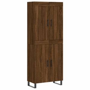 Highboard DE1823 Braun - Holzwerkstoff - 34 x 180 x 70 cm