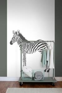 Fototapete Zebras Schwarz - Naturfaser - Textil - 150 x 279 x 279 cm