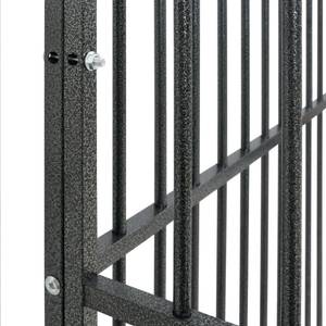 Cage pour chien 172208 Noir - Métal - 100 x 115 x 77 cm