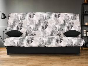 Canapé convertible FARWEST Noir - Textile - 95 x 86 x 192 cm