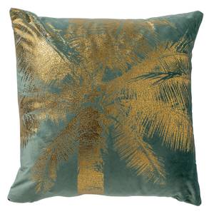 Housse de coussin Levan Vert - Textile - 45 x 45 x 45 cm