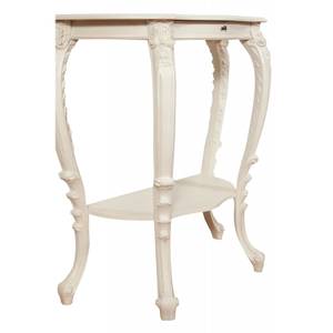 Table Console avec Tiroir Blanc