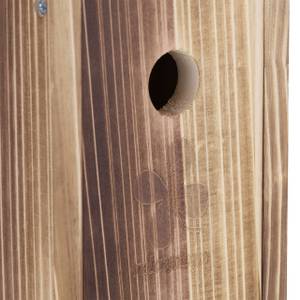 Holz Nistkasten für Meisen Braun - Holzwerkstoff - 15 x 35 x 22 cm