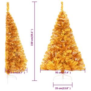 Sapin de noël 3009944-1 Doré - 95 x 150 x 95 cm