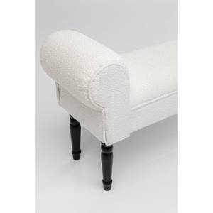 Banc Wing Boucle Beige - Textile - 100 x 54 x 30 cm