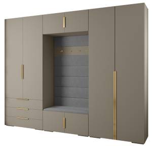 Garderobe Inova 1 Z14 Gold - Grau - Gold