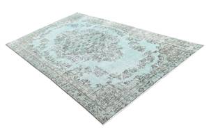 Tapis Ultra Vintage XXX Turquoise - Textile - 152 x 1 x 262 cm