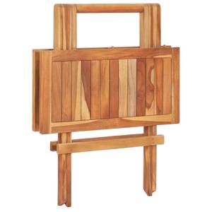 Bistro-Set (3-teilig) 48997 Braun - Massivholz - Holzart/Dekor - 60 x 65 x 60 cm