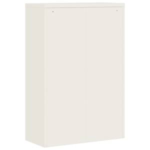 Aktenschrank 299865-2 Weiß - Höhe: 140 cm