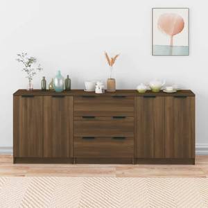 Sideboard 3015624 (3-teilig) Eiche Dunkel