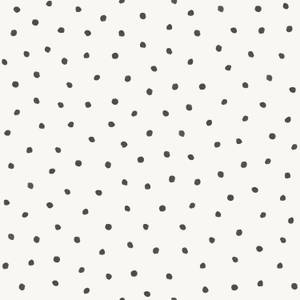 papier peint à motif de points 7238 Noir - Fibres naturelles - Textile - 53 x 1005 x 1005 cm