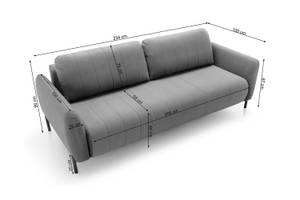 Sofa mit Schlaffunktion NEVA Creme