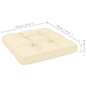 Gartensofa (2er Set) 3007914-4 Braun