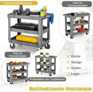 Werkstatt-Rollwagen FX57927SD Grau - Kunststoff - 44 x 77 x 86 cm