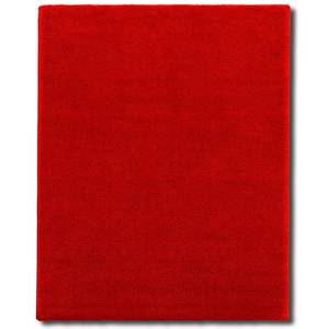 Shaggy-Teppich Prestige Rot - Kunststoff - 200 x 2 x 200 cm