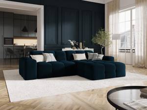 Ecksofa KENDAL 4 Sitzplätze Blau