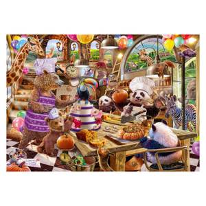 Puzzle Steve Sundram Chef Mania Papier - 28 x 6 x 38 cm