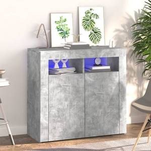 Buffet 3009229 Gris - Gris minéral - 80 x 35 cm