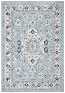 Innenteppich Ileana ISABELLA Blau - Taupe - 185 x 275 cm