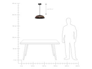 Lampe suspension MINILLAS Noir - Métal - 42 x 212 x 42 cm