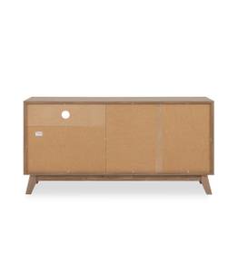 Meuble TV Budapest Marron - Bois manufacturé - 40 x 70 x 140 cm