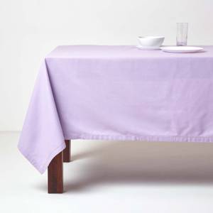 Tischdecke aus 100% Baumwolle Flieder - 137 x 228 cm