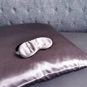 BEAUTY SLEEP L Taie d'oreiller en soie Mauve