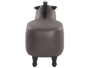 Pouf animal HORSE Marron - Marron foncé - Chêne foncé