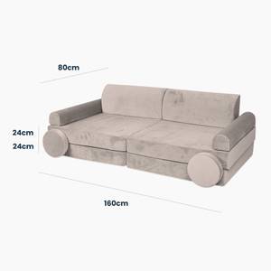 Kindersofa SDP Grau